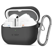 slomart Ovitek Tech-Protect Silicone Hook za Samsung Galaxy Buds 3/3 Pro - črn