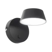 Open Design OR86522 - LED Zidna lampa TIMO LED/6W/230V 3000/4500/6500K crna