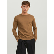 Jack & Jones Basic Pulover 742106 Rjava