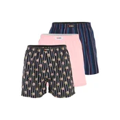 DIESEL Boksarice RYAN-D-CORE temno modra/rosé/rdeča/črna