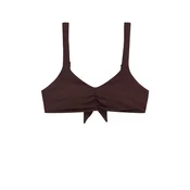 WE Fashion Bikini zgornji del  čokolada
