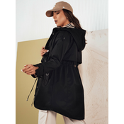 MOZA Womens Parka Jacket Black Dstreet