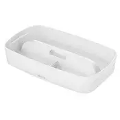 Organizator ladica, s ručkom, mali, LEITZ MyBox, bijeli 53230001