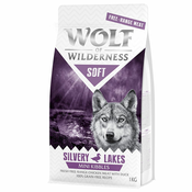 Wolf of Wilderness Mini Soft - Silvery Lakes - piletina iz slobodnog uzgoja i pacetina 5 x 1 kg