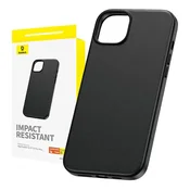 BASEUS Ohišje za telefon iPhone 15 ProMax Fauxther Series (črno)