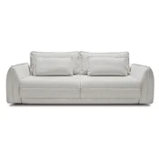 Casa Padrino luxury sofa gray 253 x 120 x H. 74 cm - Living room sofa with sleeping function - Living room furniture - Luxury furniture - Luxury interior