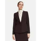 Rinascimento Suknjič CFC0130149003 Temno rjava Regular Fit