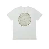 Life-Tree Majica Biglsice Warm White naravno bela