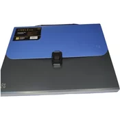 O+CO plava Fascikla sa ruckom i 13 pregrada A4, metallic ( 04CE8205E )