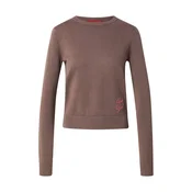 MAX&Co. Pulover Comma rjava/roza