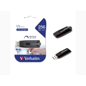 Verbatim usb flash memorija 256gb usb 3.2 gen1 v3 black 49168 ( UFV49168 )