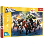 Maščevalci ekipa, puzzle s 160 deli - Trefl
