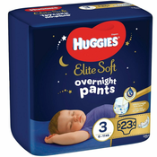 HUGGIES Elite Soft Pants OVN Plenice za enkratno uporabo 3 (6-11 kg) 23 kosov