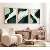 Wallity Uramljena slika Huhu204, 30x40 cm , 3 dela