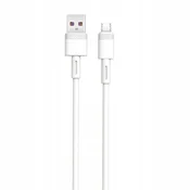 shumee Polnilni kabel XO USB - microUSB tip B, 1 m, bel