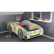 Deciji krevet 160x80cm (trkacki auto) dog adventure yellow ( 74034 )