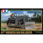 Tamiya maketa-miniatura Buldožer Komatsu G40 - japonska mornarica • maketa-miniatura 1:48 vojaška vozila • Level 3