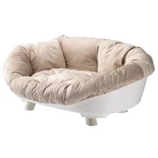 Ferplast SOFA THRONE Ležaljka za psa 8 White