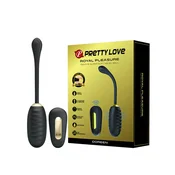 Vibro jaje Pretty love Doreen, 12 vibracija, Crno