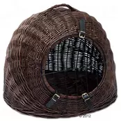 Aumüller Košara iz protja XXL - Temno rjava D 56 x Š 38 x H 47 cm