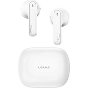 USAMS Earphones Bluetooth 5.0 TWS SM series white BHUSM01 (US-SM001)