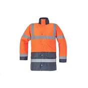 SEFTON jakna HV oranžna/temno modra 3XL