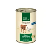 Real Nature Adult telečja srca 400 g