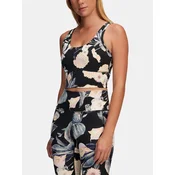 Under Armour Meridian Fitted Crop Majica brez rokavov Črna