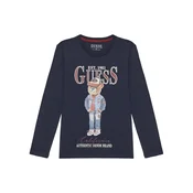 Guess Bluza L5YI30 K8HM4 Mornarsko modra Regular Fit