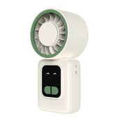 INF F36 Mini ročni ventilator – polnljiv, termoelektrično hlajenje Green, (5000306761)
