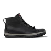 Camper za moške. K300287-030 Peu Pista GM črne usnjene športne copate (40), Črna, Ravna stran, Čipke, Priložnostno