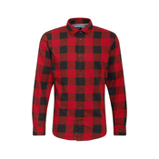 JACK & JONES Srajca EGINGHAM, rdeča