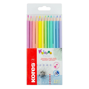 KORES Kores Barvice Kolores Pastel 12 kos, (20382504)