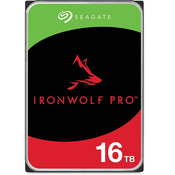SEAGATE IronWolf PRO NAS 16TB 3,5 SATA3 256MB 7200rpm (ST16000NT001) trdi disk