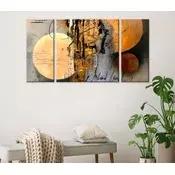 Wallity Dekorativne slike na platnu, 20x45cm, 3 komada, Šarene