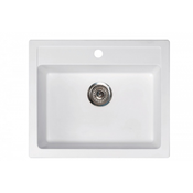 Sudopera Metalac X Granit Quadro 60 fi 90 sa sifonom, Bela