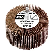 Preklopni disk 80 x 30 x 6 mm, P60 58T383