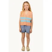 Otroške bombažne kratke hlače Tinycottons STRIPES MULTICOLOR SHORT