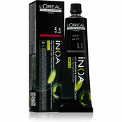 L’Oréal Professionnel Inoa permanentna barva za lase brez amoniaka odtenek 5.5 60 ml