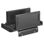 Logilink višenamjenski nosač, širine 0,5–7 cm, do 3 kg, za mini računala i male procesore, crni