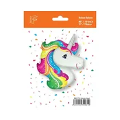 Flexmetal FX folija balon barvit samorogov obraz - 60 cm