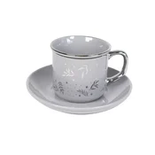 PORCELAN SET ZA KAFU 180ml 6/1 (BRIGHT/SIVA) RXG-N231500A