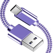shumee Kabel TYPE-C za hitro polnjenje 3.0, hitro polnjenje USB-A - USB-C Koanni kb03_PURPLE