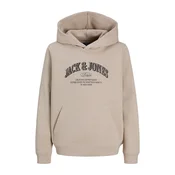 Jack & Jones Junior Majica JJEDenver kit / progasto bež / črna