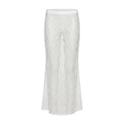 ARMIE Krilo The Daisy Sequins Maxi Skirt bela