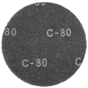 Brusno zrno s cickom, 225 mm, K80, za brusilicu 59G260, 10 kom. 55H744