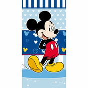 Plavi dječji ručnik od frotira 70x140 cm Mickey – Jerry Fabrics