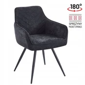 shumee Stol K43-FX črne barve Wind 99