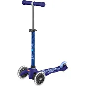 Djecji romobil Micro - Mini Micro Deluxe LED, plavi