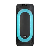 Ndr Bluetooth zvucnik 818, Sa dva mikrofona, 60 W, 2x8 inca, Crni